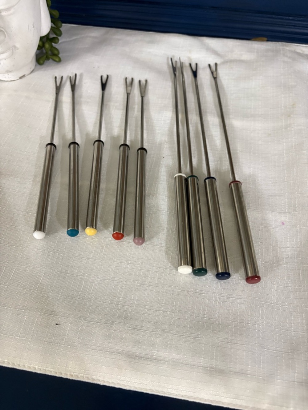 Fondue Skewers Lot Like New